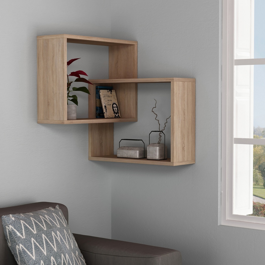 Chic Home Ringa seinähylly 60x68xK68 cm, beige