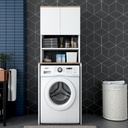 Chic Home Kadi kylpyhuonetaso 60x65xK184 cm, valkoinen/beige