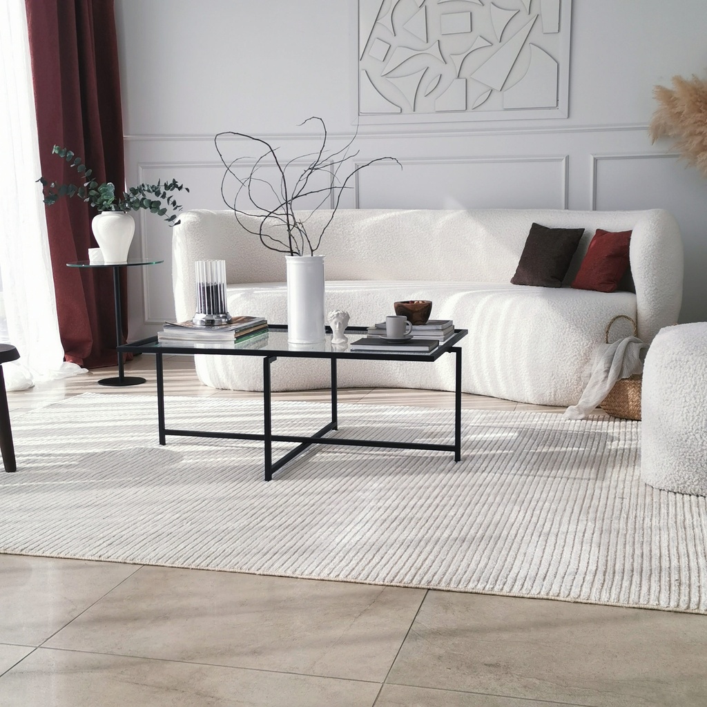 Chic Home Valo sohvapöytä 94x64xK35 cm , musta