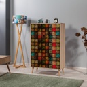 Chic Home Eliel lipasto 80x36xK127 cm, moniväri