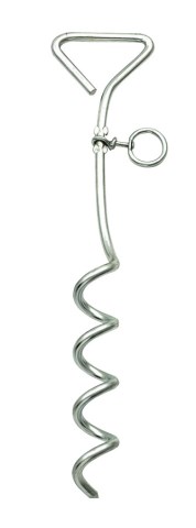 Kerbl koiran maakoukku kromattu 40 cm