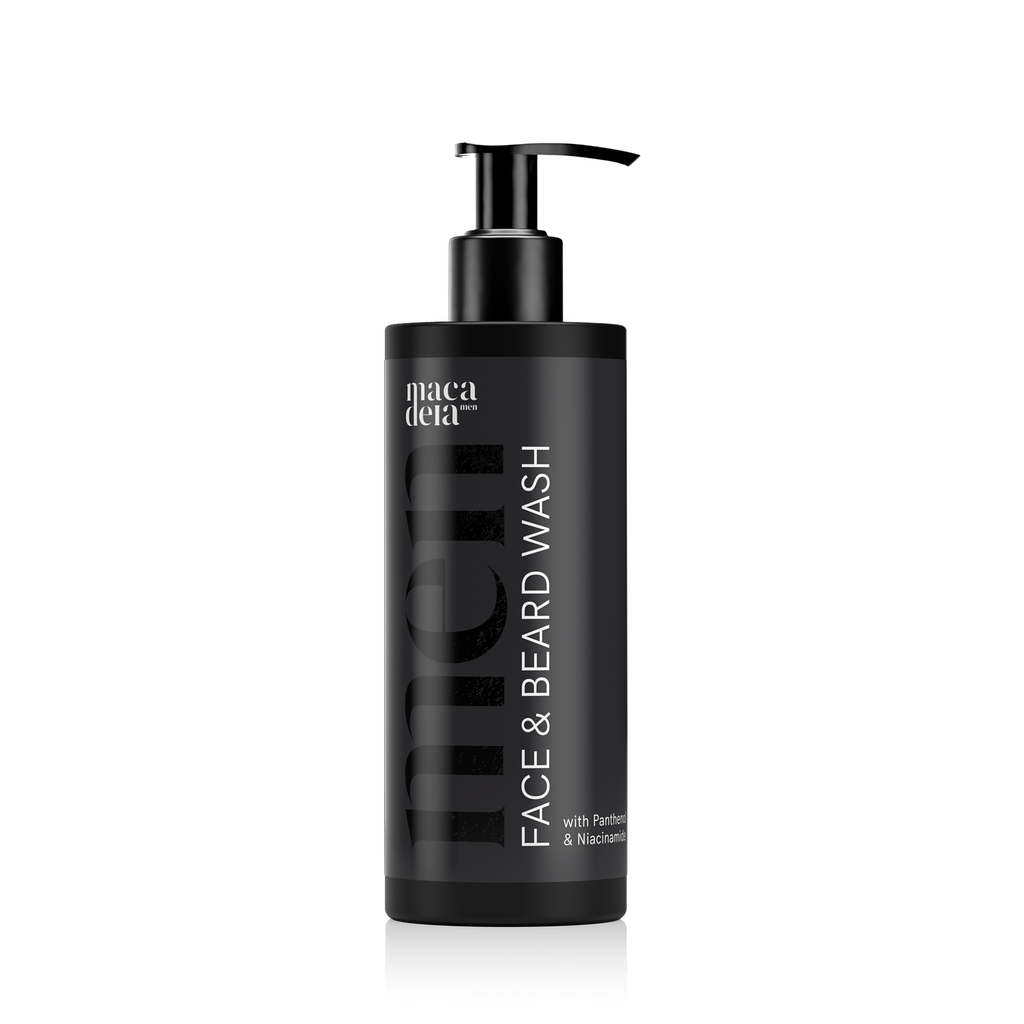 Macadeia Men kasvojen -ja parran puhdistusgeeli 200ml