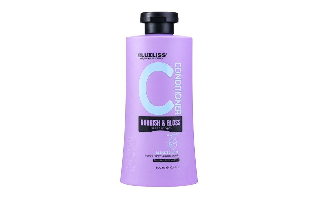 Luxliss Nourish &amp; Gloss Hoitoaine 300ml