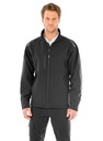 Softshell-takki Result Recycled, vedenpitävä, musta miesten XS        