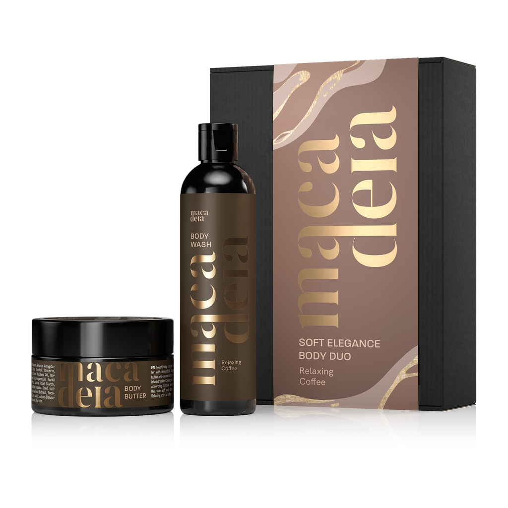 Macadeia Soft Elegance Body Duo, Relaxing Coffee
