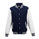 College Baseball-takki, navy/valkoinen L