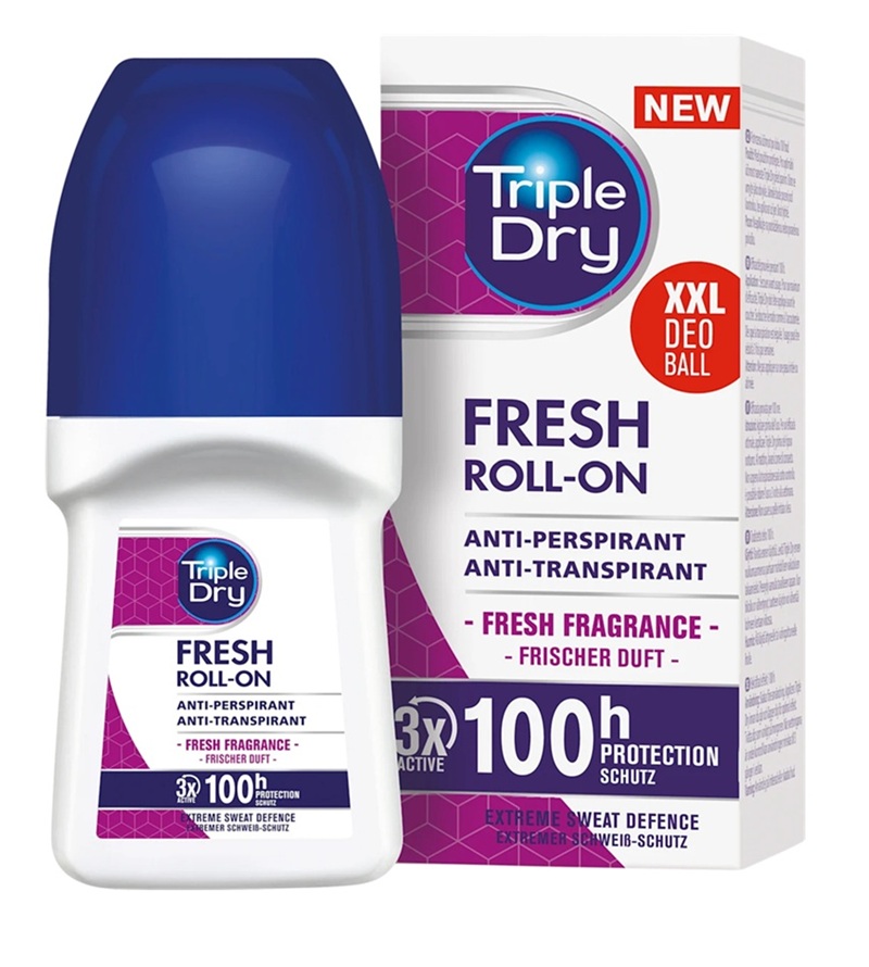 Triple Dry Fresh 100H Roll-on Antiperspirantti 50ml 