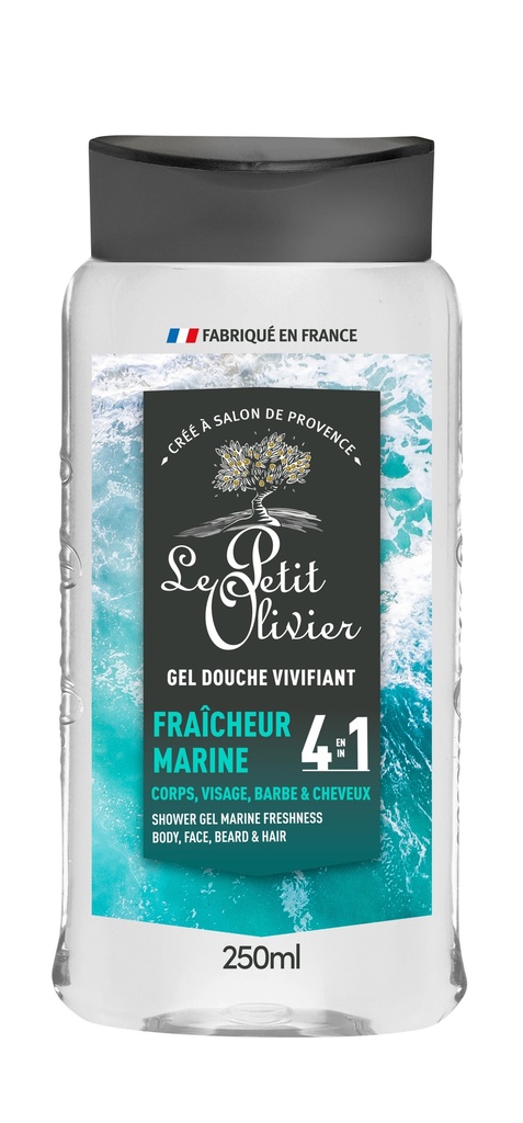 LPO Miesten suihkugeeli 4-in 1 250ml Marine freshness