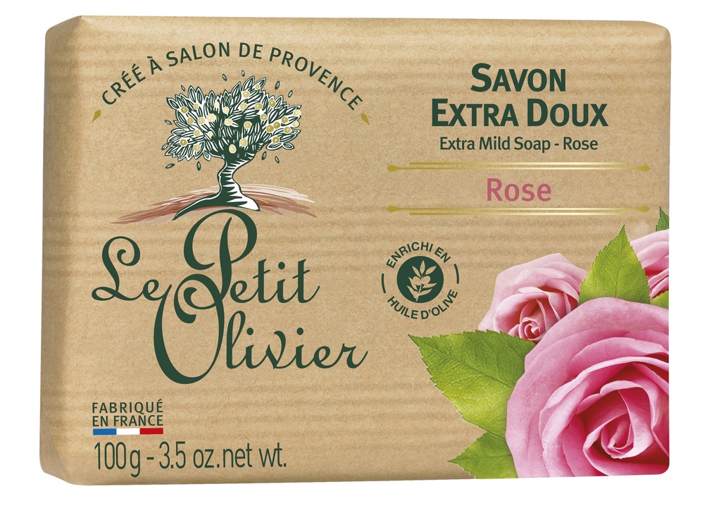 LPO Erittäin hellävarainen saippua 100g Rose