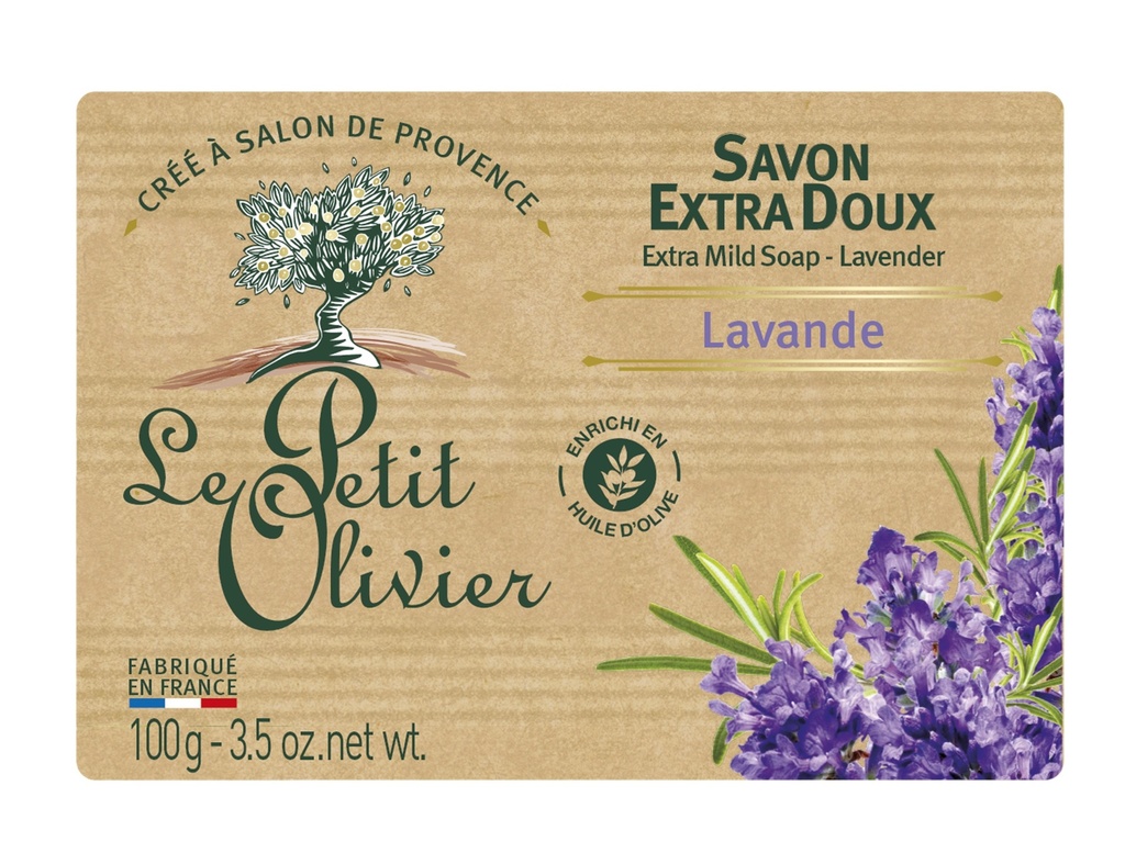 LPO Erittäin hellävarainen saippua 100g Lavender