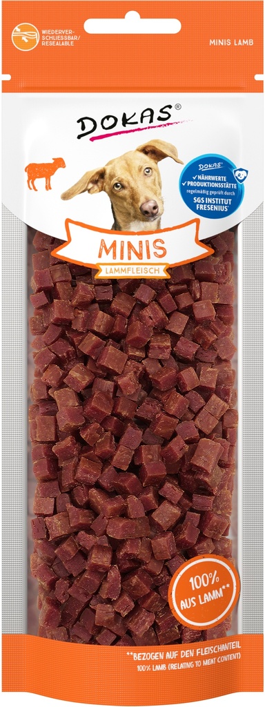 Dokas koiranherkut minis lammas 70g