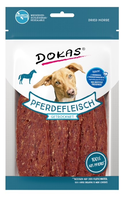 Dokas koiralle kuivattu hevosfilee 60g