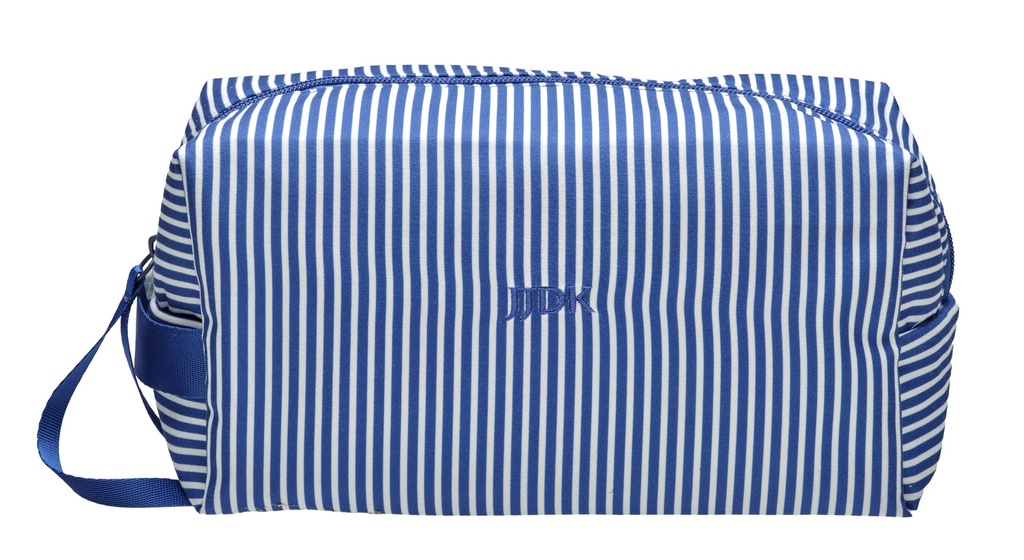 JJDK Bora Bora kosmetiikkalaukku, sinivalkoraidallinen, 24x13x11 62442