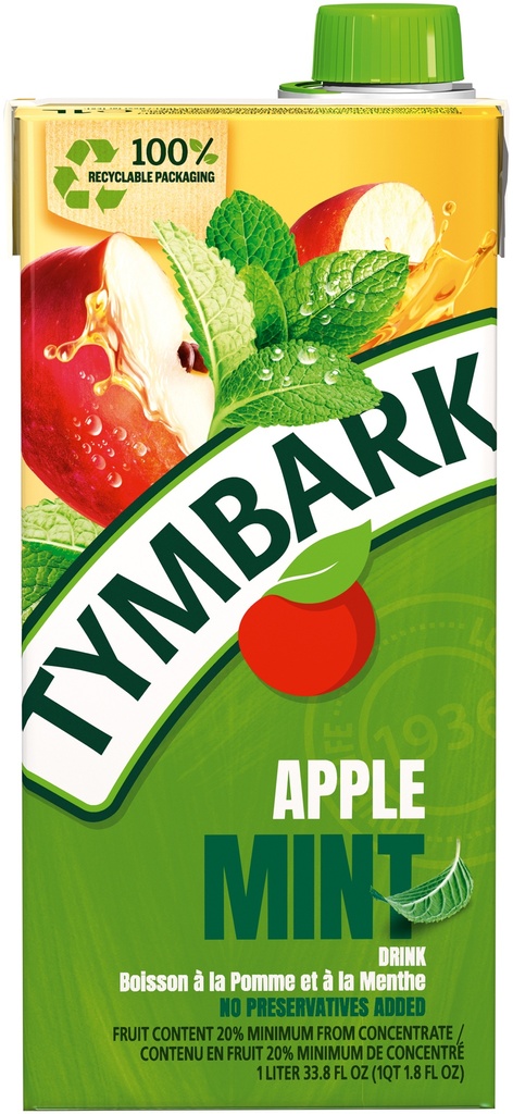 Tymbark mehujuoma 1L minttu-omena