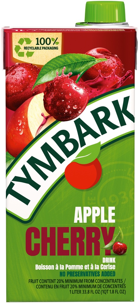 Tymbark mehujuoma kirsikka-omena 1L