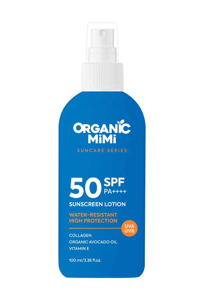 Organic Mimi Aurinkovoide kasvoille ja vartalolle SPF 50, 100 ml