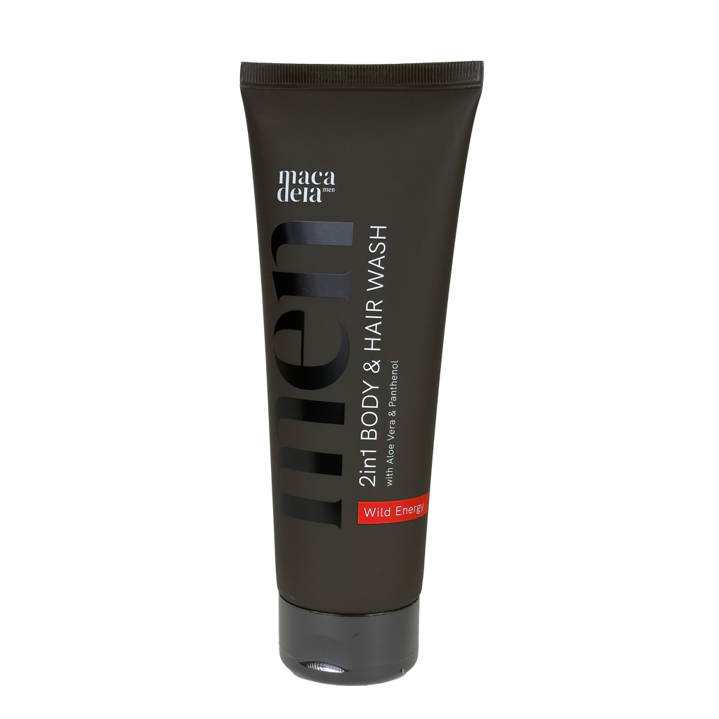 Macadeia Men 2in1 body&amp;hair wash 250ml Wild Energy