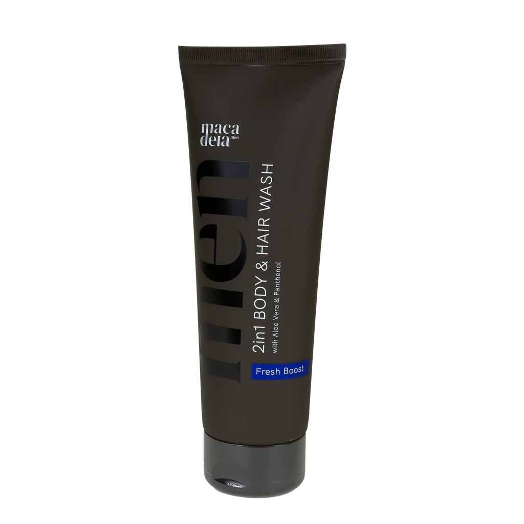 Macadeia Men 2in1 body&amp;hair wash 250ml Fresh Boost