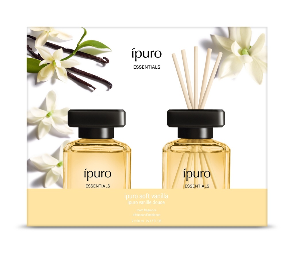ipuro huonetuoksu 2x50ml Soft Vanilla 