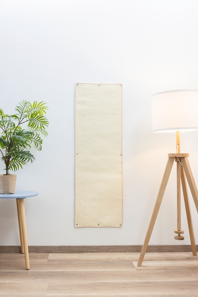 Kerbl raapimismatto seinälle sisal beige 120 x 40 cm