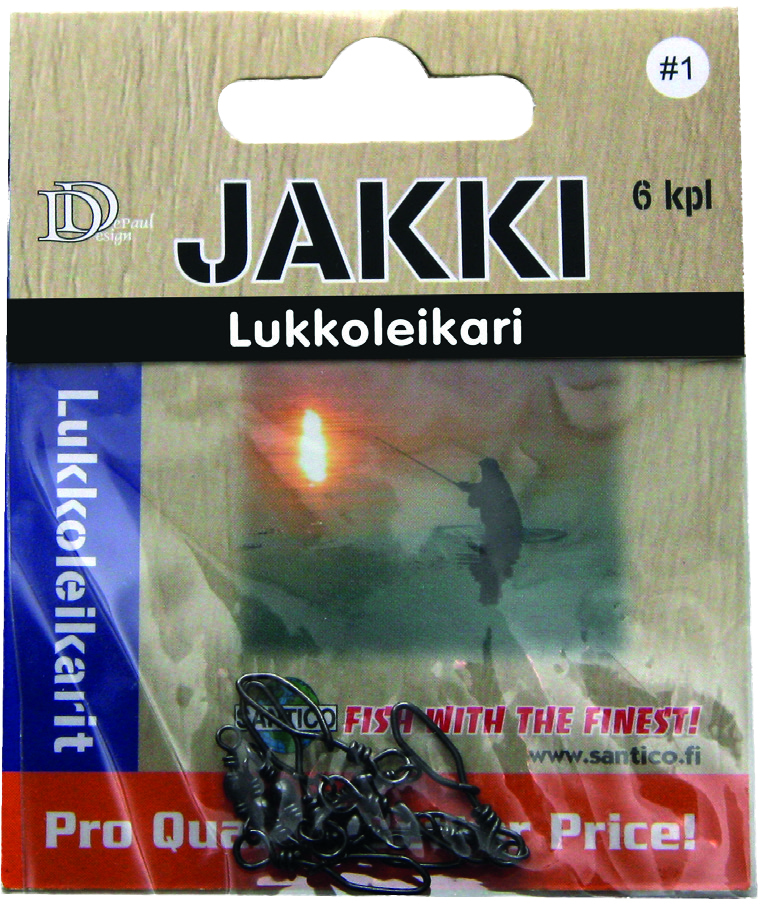 [4306] Jakki lukkoleikari 6kpl koko 1