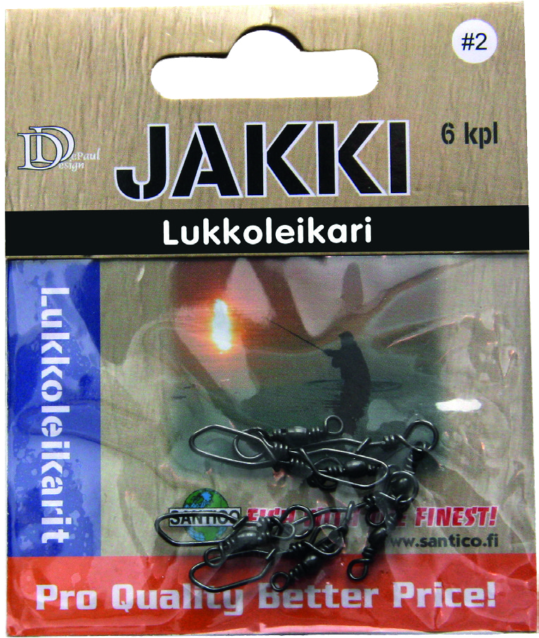 Jakki lukkoleikari 6kpl koko 2