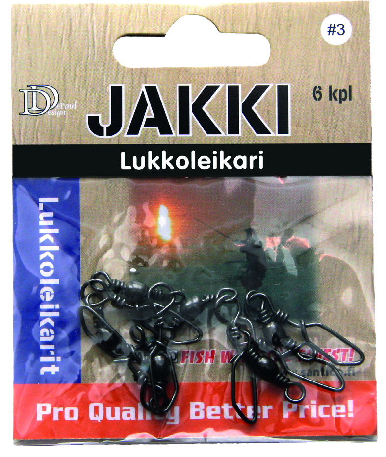 [4308] Jakki lukkoleikari 6kpl koko 3