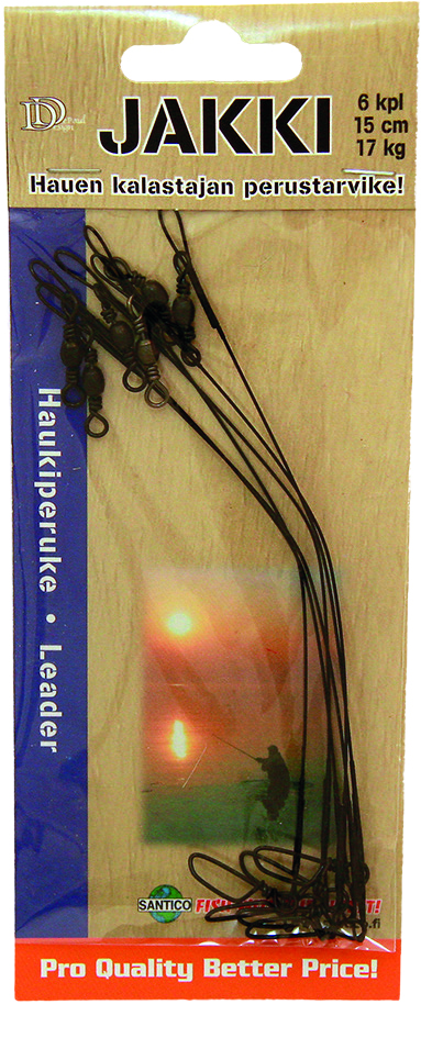 Jakki vaijeriperuke 15cm 17kg 6 kpl