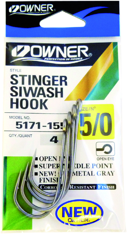 Owner 5171 Stinger yksihaarakoukku koko 4/0