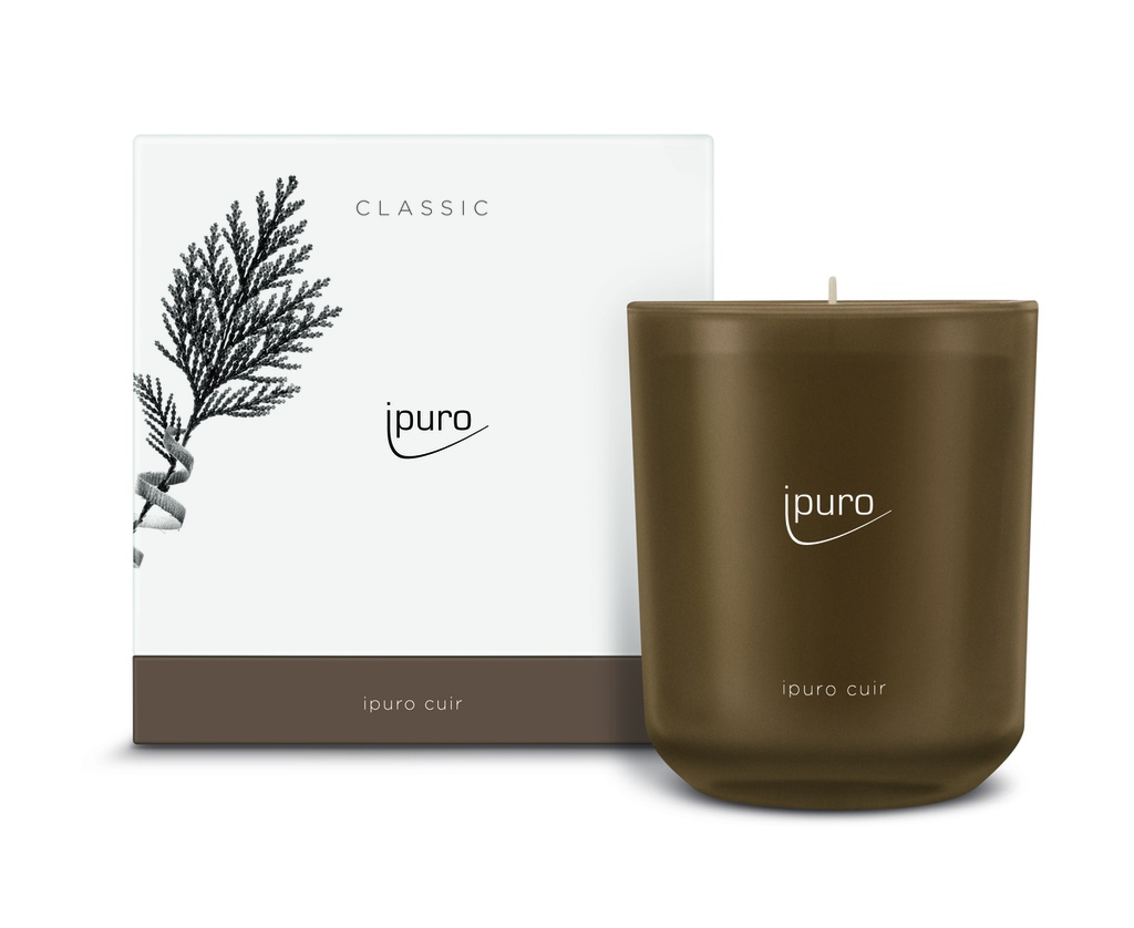 ipuro Classic kynttilä 270g Cuir