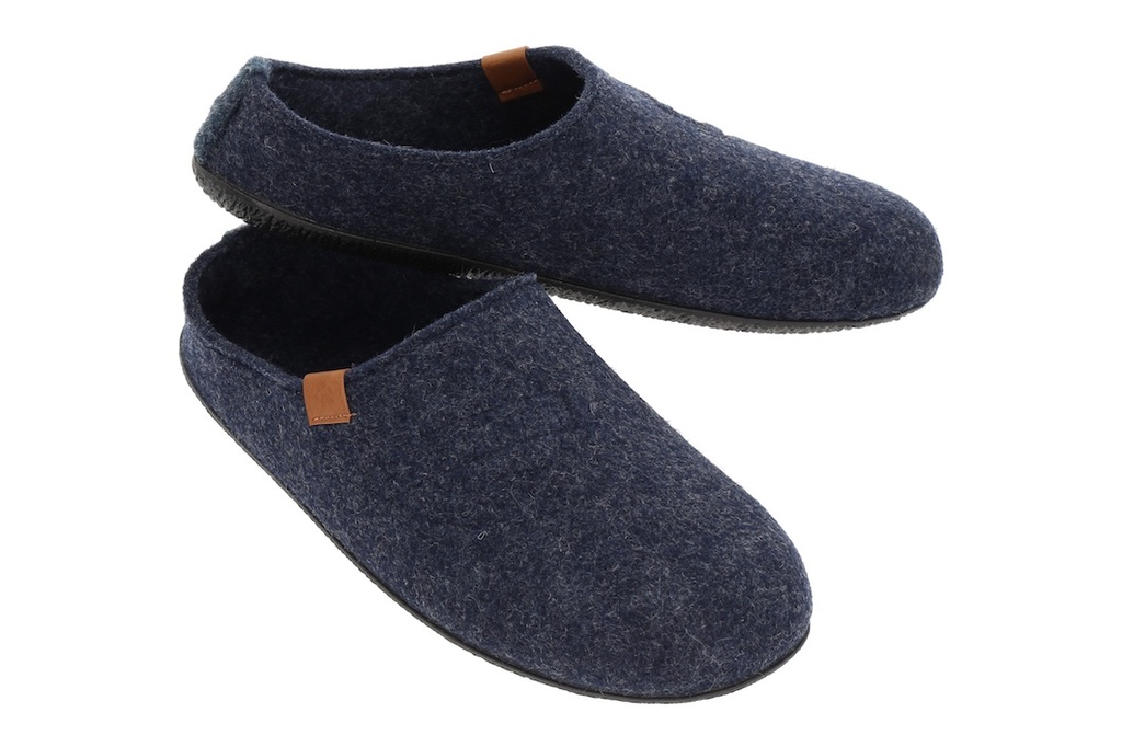 [6417783152835] Wildstep Wool-villatohvelit, navy 41