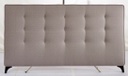 Chic Home  Sängynpääty 190x111cm, kangasverhoilu, beige