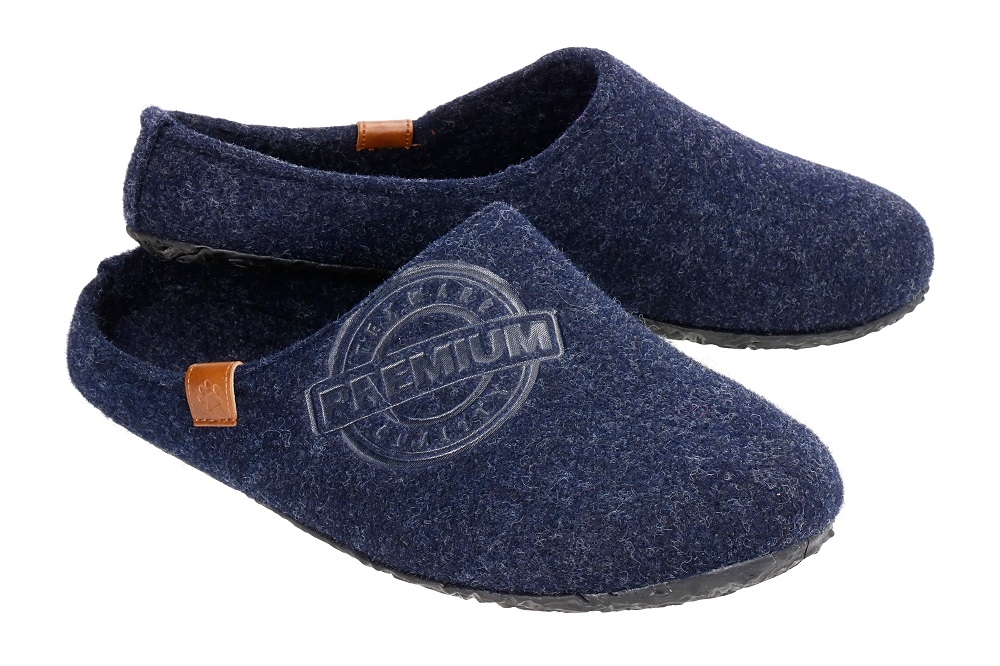 Wildstep miesten villatohveli sininen WOOLMEN2-43