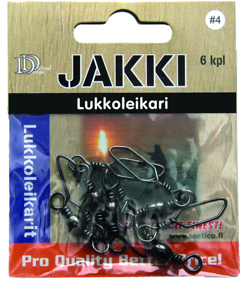 Jakki lukkoleikarit 6 kpl