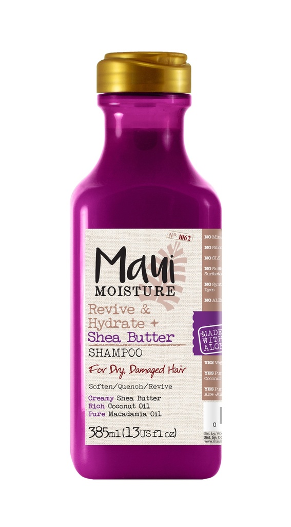 Maui Moisture Heal &amp; Hydrate + Shea Butter Shampoo 385ml