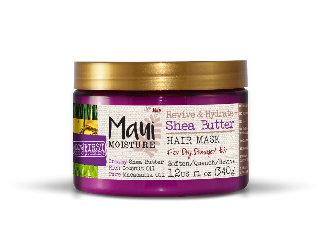 Maui Moisture Heal &amp; Hydrate + Shea Butter Hiusnaamio 340g