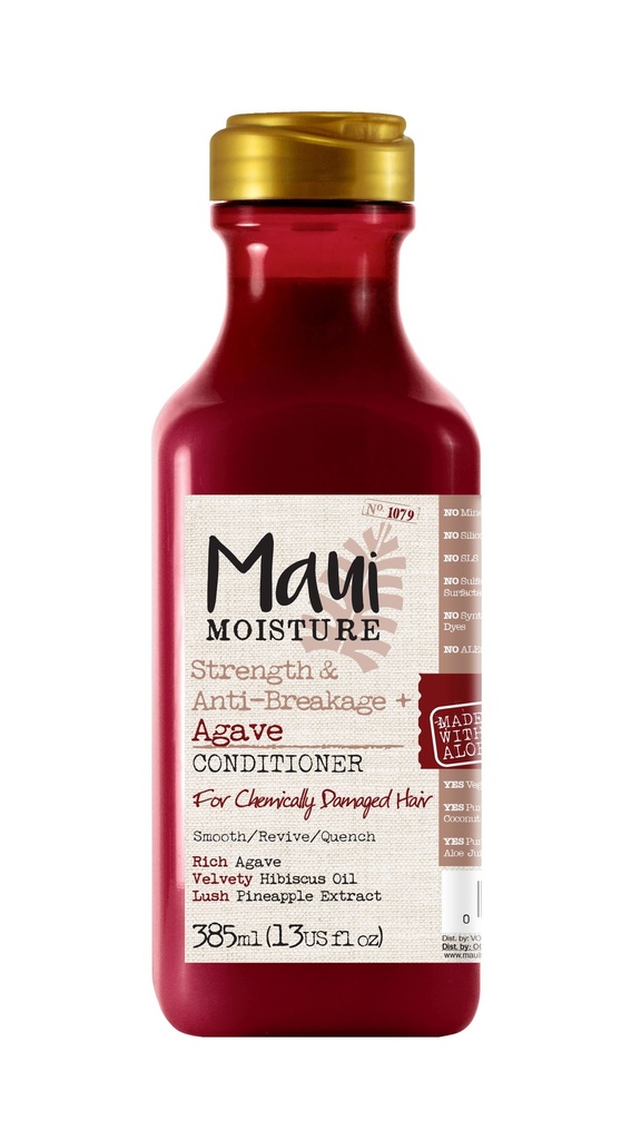 Maui Moisture Strength &amp; Anti-breakage + Agave Hoitoaine 385ml