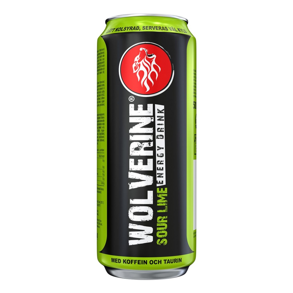 Wolverine Sour Lime energiajuoma 500ml