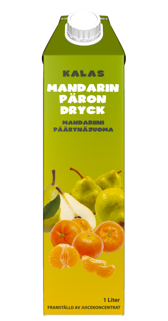Kalas Mandariini-päärynämehujuoma 1L