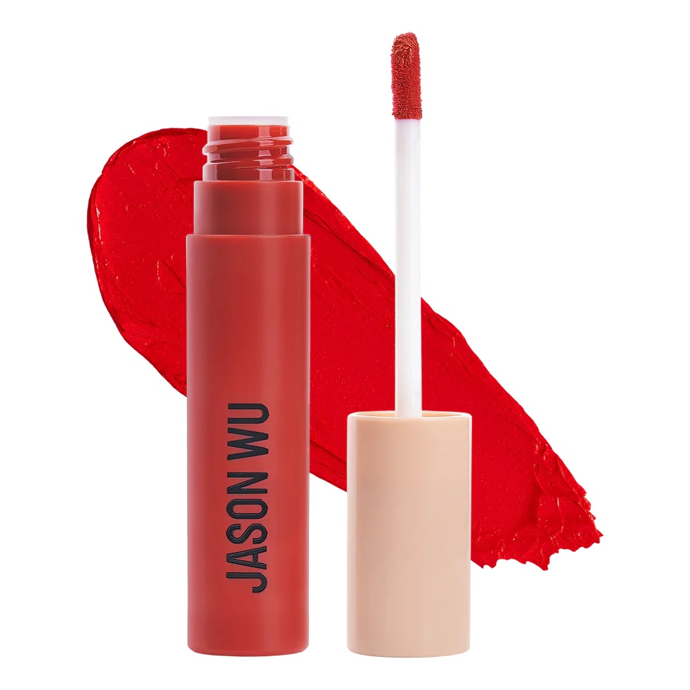 JWB Honey Fluff Matte lip cream 19-True red