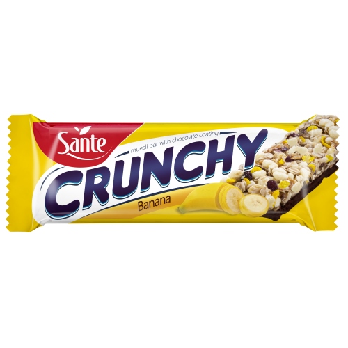 Sante Crunchy välipalapatukka banaani suklaalla 40g