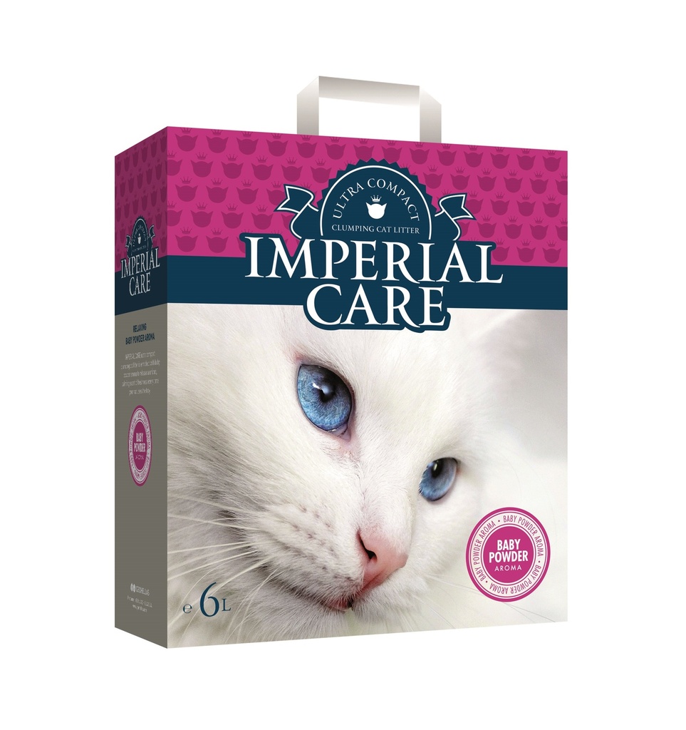 Imperial Care paakkuuntuva kissanhiekka talkintuoksuinen 6l