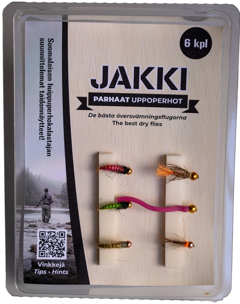 JAKKI perholajitelma Parhaat uppoperhot sis. 6kpl