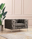 Chic Home Aino nojatuoli 108x90xK70 cm, antrasiitti