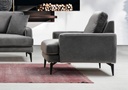 Chic Home Pauliina nojatuoli 80x90xK88 cm, antrasiitti