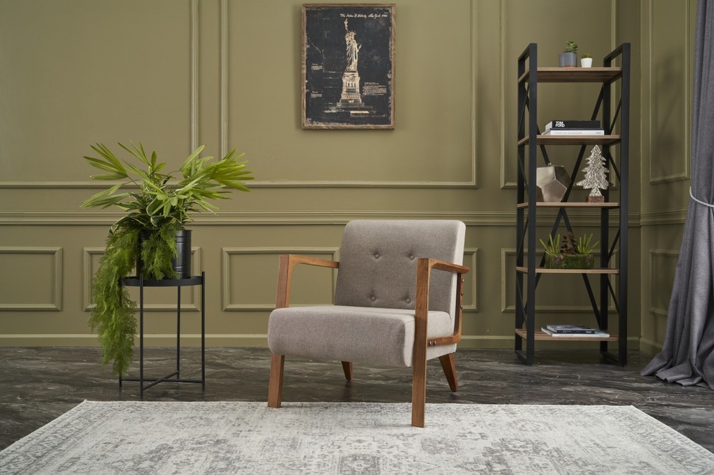 Chic Home Tapio nojatuoli 69x83xK80 cm, valkoinen