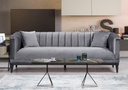 Chic Home Trendy - Dark Grey 3-Seat Sofa