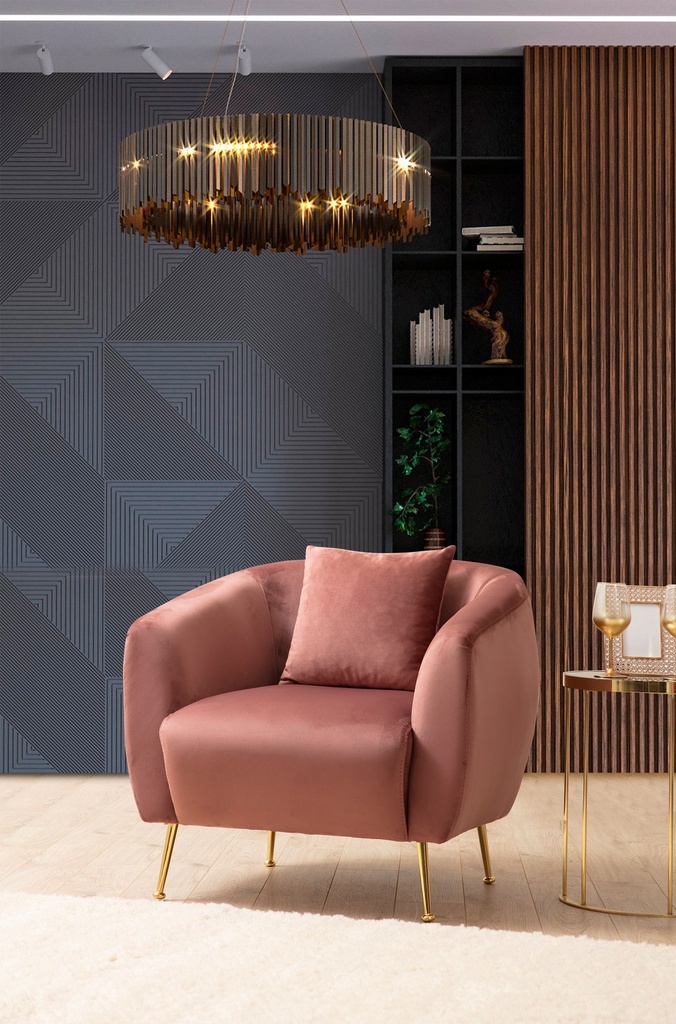 Chic Home Else nojatuoli 70x82xK78 cm, roosa