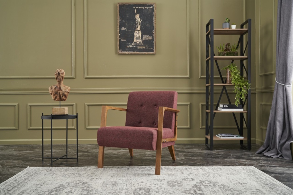Chic Home Tapio nojatuoli 69x83xK80 cm, punainen
