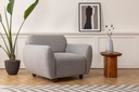 Chic Home Edna nojatuoli 86x90xK86 cm, harmaa